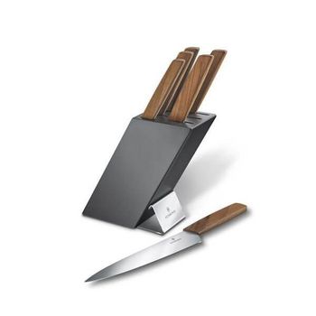 6.7186.6 Victorinox Swiss Modern 6-piece kitchen block walnut