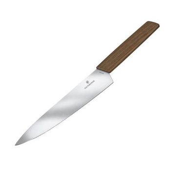 6.9010.22G Kochmesser 22 cm Victorinox Swiss Modern Walnussholz