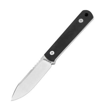 120749 Feststehendes Messer Boker BFF Packlite Black Richlite