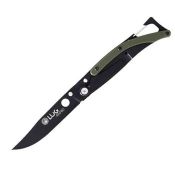 LUSP1TK Couteau pliant LUG "Alpin Titanium" manche G10 couleur kaki