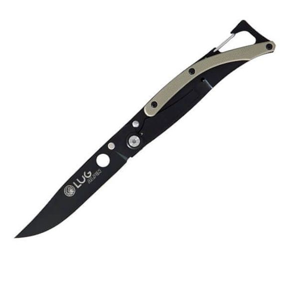LUSP1TD Couteau pliant LUG "Alpin Titanium" manche G10 couleur désert
