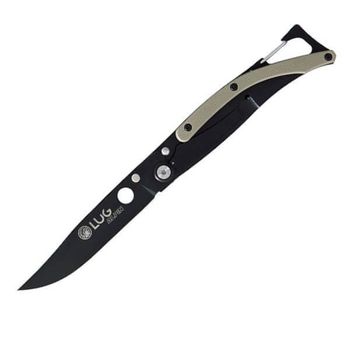 LUSP1TD Couteau pliant LUG "Alpin Titanium" manche G10 couleur désert