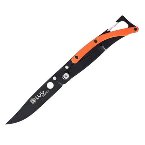 LUSP1TO Couteau pliant LUG "Alpin Titanium" manche G10 couleur orange