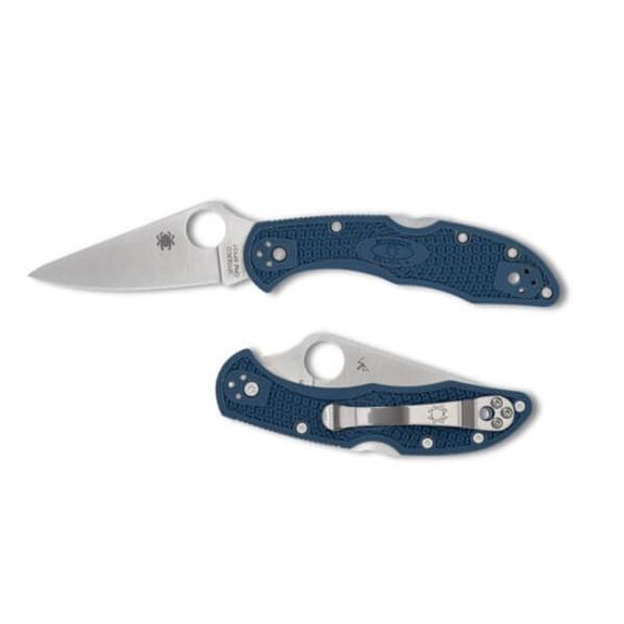 SPY C11PCBL Klappmesser Spyderco Delica 4 FRN blau