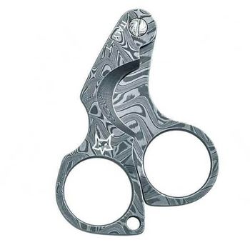 747.D Fox ‘FIGARO’ Damascus cigar cutter