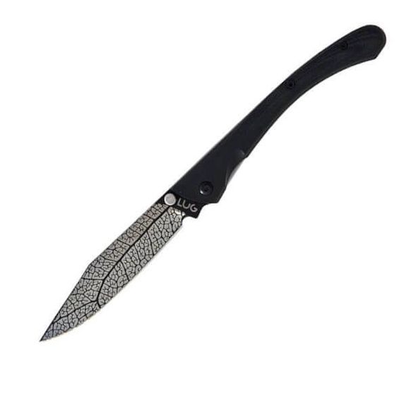 LUC63LTB2LD LUG folding knife ‘ C63 Feuille noir’ G10 handle