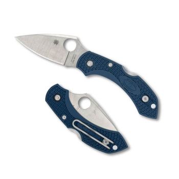 SPYC28PCBL2 Spyderco Dragonfly 2 FRN folding knife cobalt blue