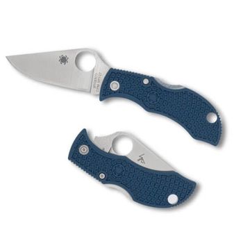 MPCBL Folding knife Spyderco ManBug FRN blue
