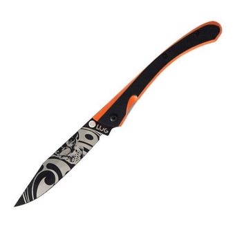 LUC63LTOB2LG Klappmesser LUG „ C63 Aigle Noir/orange“