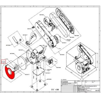 9 8079 4018 Protective case for Dick SM-100 polishing wheel