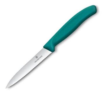 6.7734.C1 Officemesser mit Wellenschliff Victorinox Swiss Classic 10cm/Schachtel à 20 Stk.