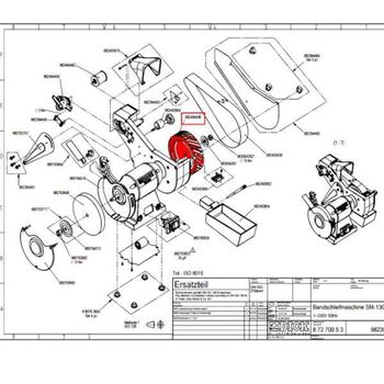 9 8249 4436 Disque de contact pour Dick SM-130