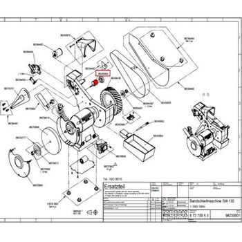9 8249 3904 Centring piece for Dick SM-130