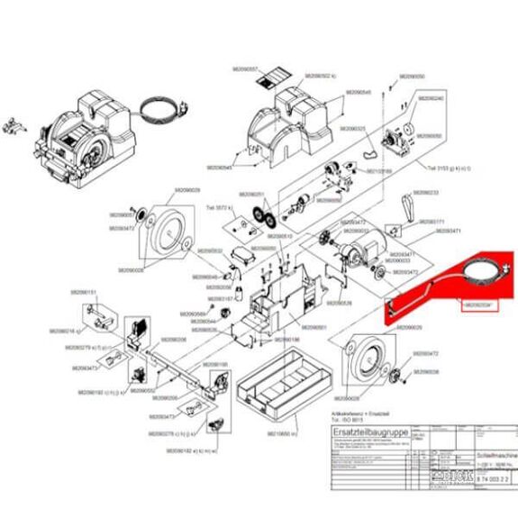 9 8209 2534 Câble de connexion pour SM-110 et SM-111