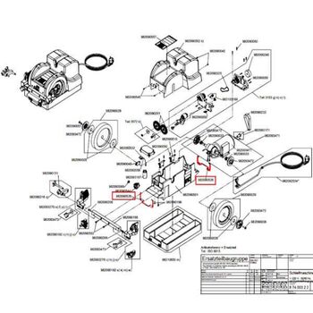 9 8209 0526 Support de tension pour Dick SM-110 et SM-111