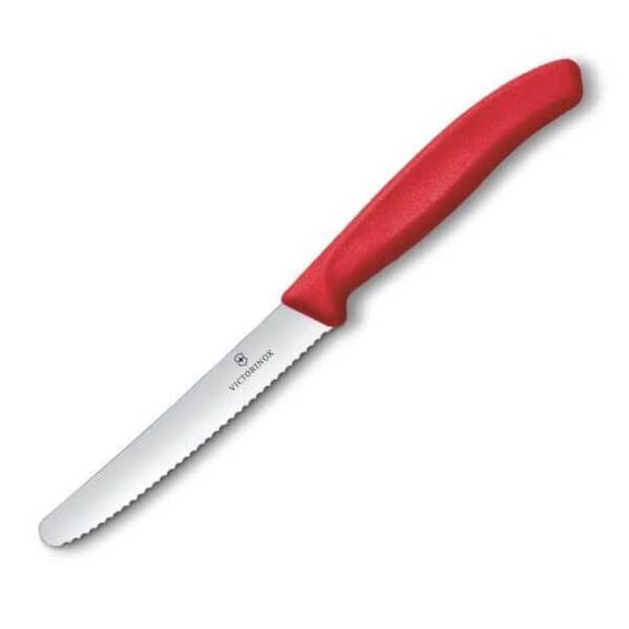 6.7831.C1 - 6.7832.C1 - 6.7834.C1 Tafel-/Tomatenmesser mit Zacken Victorinox SwissClassic 11cm/Schachtel mit 20 Stück