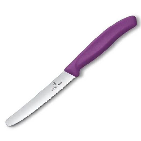 6.7835.C1 - 6.7838.C1 - 6.7839.C1 Tafel-/Tomatenmesser mit Zacken Victorinox SwissClassic 11cm/Schachtel mit 20 Stück