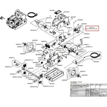 9 8219 3128 Unité complète de repassage pour SM111