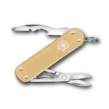 0.6261.28 Victorinox Companion S Messer Alox vergoldet