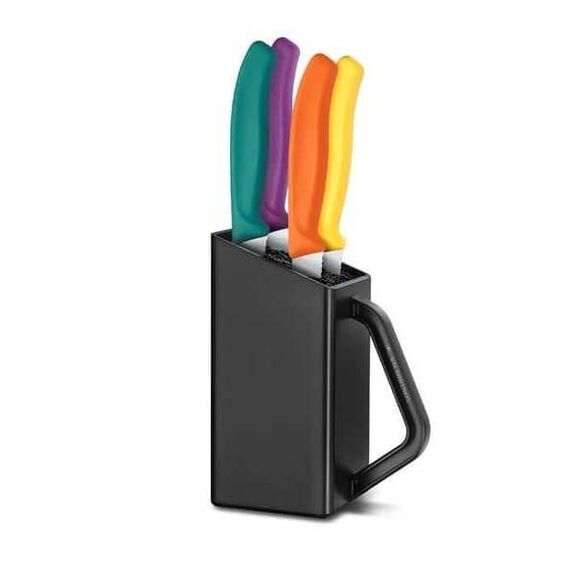 6.7126.4C1 Block 4 Steakmesser Victorinox Swissclassic sortiert