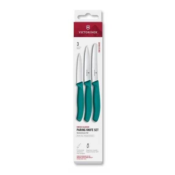 6.7114.34C1 Set 3 pièces Victorinox Swissclassic vert