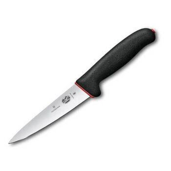 5.5603.12D Couteau à saigner Victorinox Dual Grip noir - Existe aussi en 5.5603.14D - 5.5603.16D - 5.5603.18D