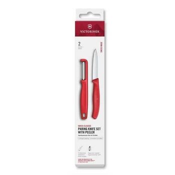6.7111.21C1 Set 2 pièces Victorinox Swissclassic rouge