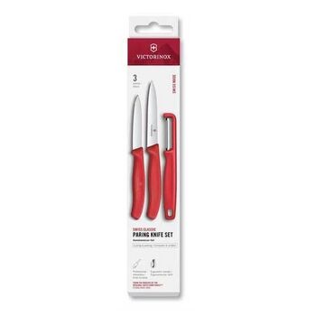 6.7111.33C1 Set 3 pièces Victorinox Swissclassic rouge