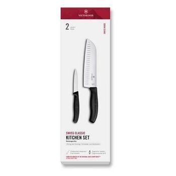 6.7133.21G Victorinox SwissClassic 2-piece kitchen set black