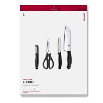 6.7133.41G Victorinox SwissClassic 4-piece kitchen set black