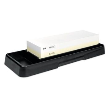 Kaï Japanese sharpening stone on base 2 grits 3000/6000 AP.0316
