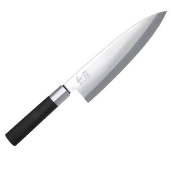 Deba-Messer Kai Wasabi schwarz Edelstahl 21 cm 6721.D