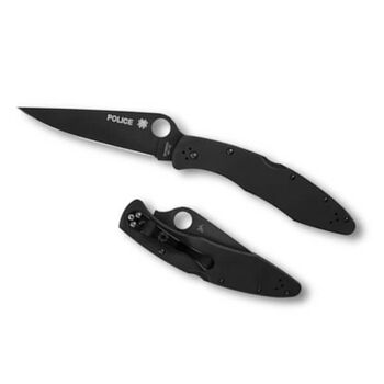 Couteau pliant Spyderco Police noir C07BKP