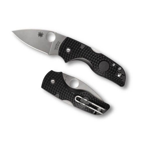 Spyderco ‘LIL' NATIVE’ black pocket knife C230PBK