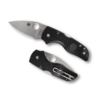 Spyderco ‘LIL' NATIVE’ black pocket knife C230PBK