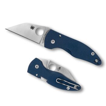Spyderco Klappmesser „MICROJIMBO” G10 blau C264GPCBL