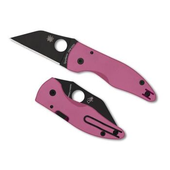 Spyderco Klappmesser „MICROJIMBO” G10 rosa C264GPNBKP in limitierter Auflage