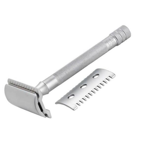 Rasoir Merkur peigne ouvert/fermé 22.102