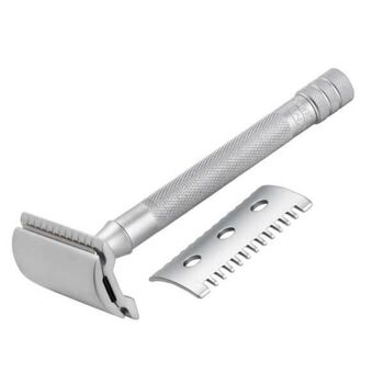 Merkur safety razor extra long chrome-plated closed comb