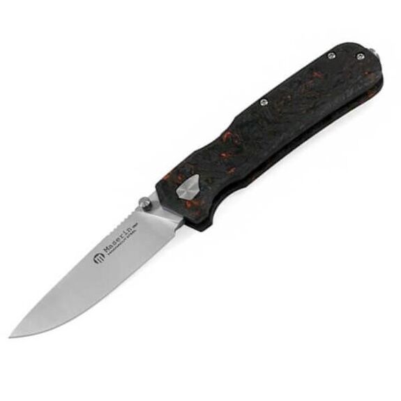 Maserin "PULSE" Klappmesser aus Kohlefaser 630.FCA