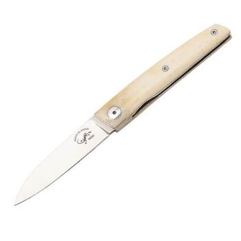 Salamandra white bone folding knife 64269
