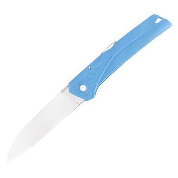 Couteau pliant Florinox "Kiana" manche bleu motif "mer"