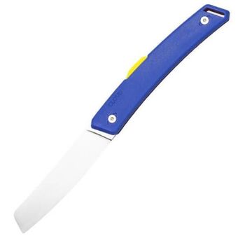 Florinox ‘Clovis’ folding knife, blue/yellow