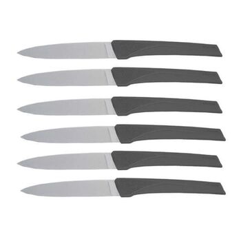 Set of 6 Florinox "Kiana" Anthracite table knives KIA6.A