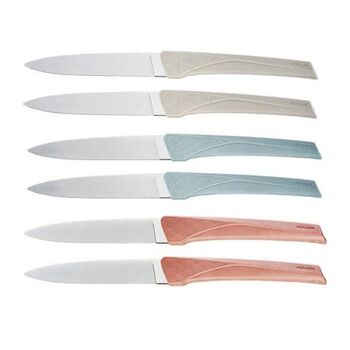 Box of 6 Florinox "Kiana" table knives with matching handles KIA6.AS