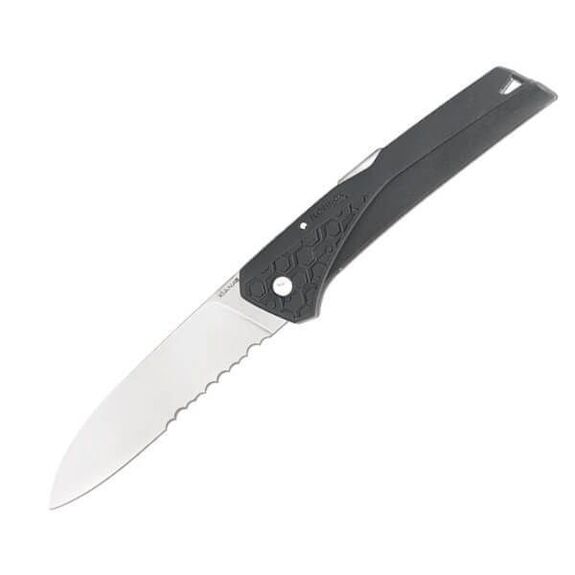 Couteau pliant Florinox "Kiana" manche gris motif "origine" FLKMGRIS