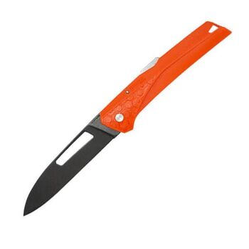 Florinox "Kiana" Klappmesser schwarze Klinge FLKLNORANGE
