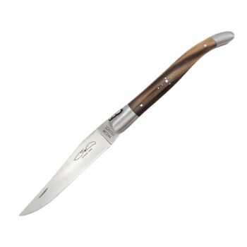 TMC Laguiole folding knife, 1 piece, horn handle THLA1CF