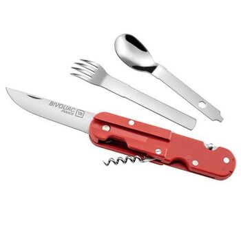 TB Outdoor Bivouac National Navy folding knife with cutlery TB0132