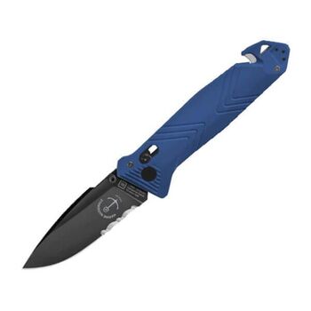 TB Outdoor CAC Mixed National Navy 4-function folding knife, blue TB0117